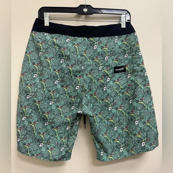 Ripndip Nermal Leaf Board Shorts - Picture 5 of 9